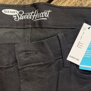 NWT Black Old Navy Sweetheart Jeans